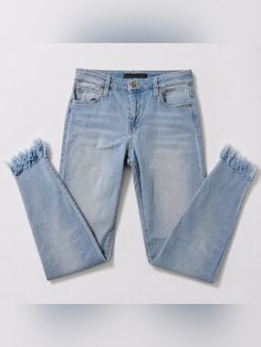 Joe's Jeans The Icon Light Wash Ankle Jeans, sz 28